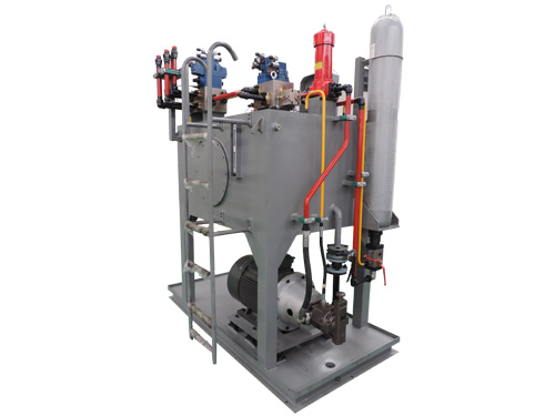 切頭沖孔液壓系統