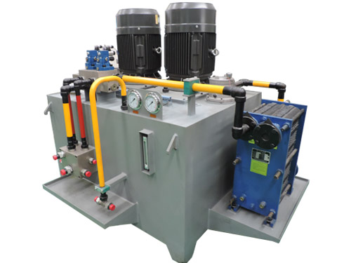 雙頭搓耳液壓系統