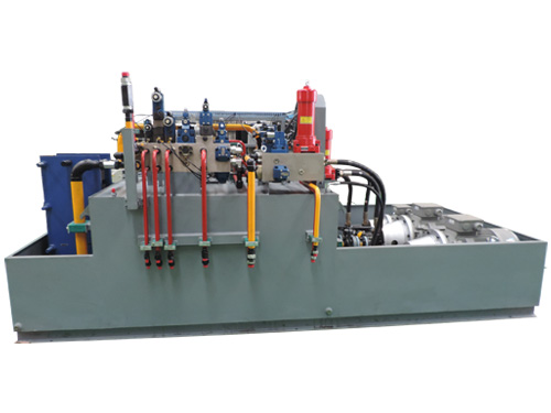 軋機+切頭沖孔校直液壓系統